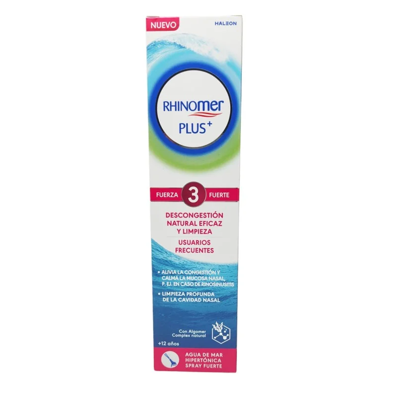Rhinomer Plus Spray Nasal Forca 3 (125ml)
