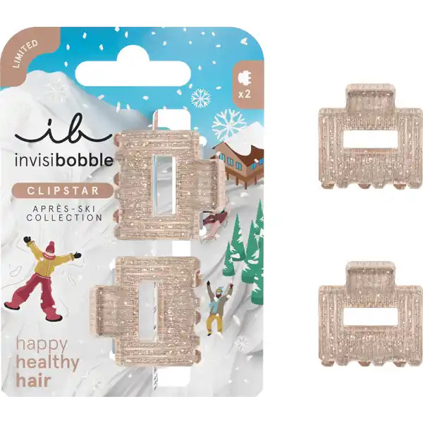 Invisibobble Clipstar Mola Après Ski (x2 unidades)