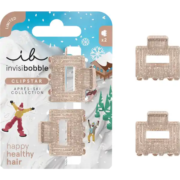 Invisibobble Clipstar Mola Après Ski (x2 unidades)