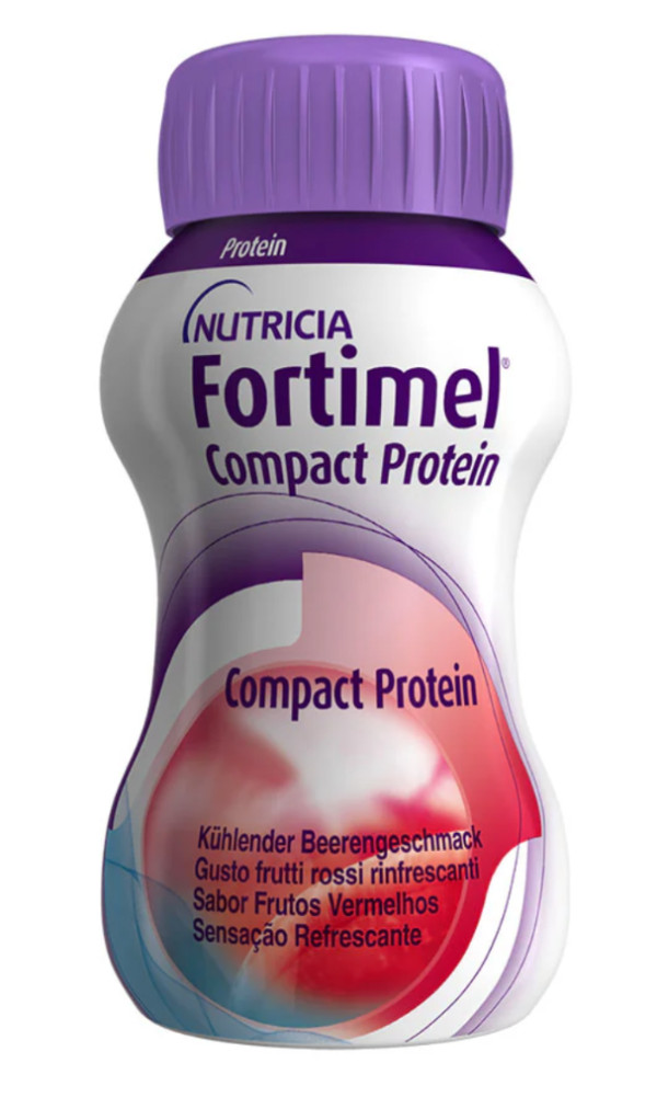 Fortimel Compact Protein Frutos Rojos 4x125ml