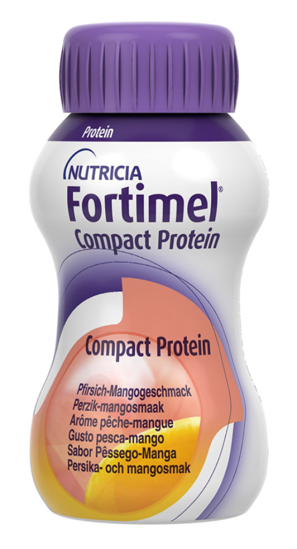 Fortimel Compact Proteína Melocotón/Mango 4x125ml