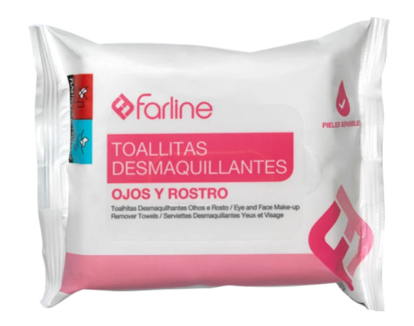 Farline Toallitas Desmaquillantes X25