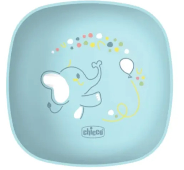 Chicco Tigela Com Tampa Azul 6M+