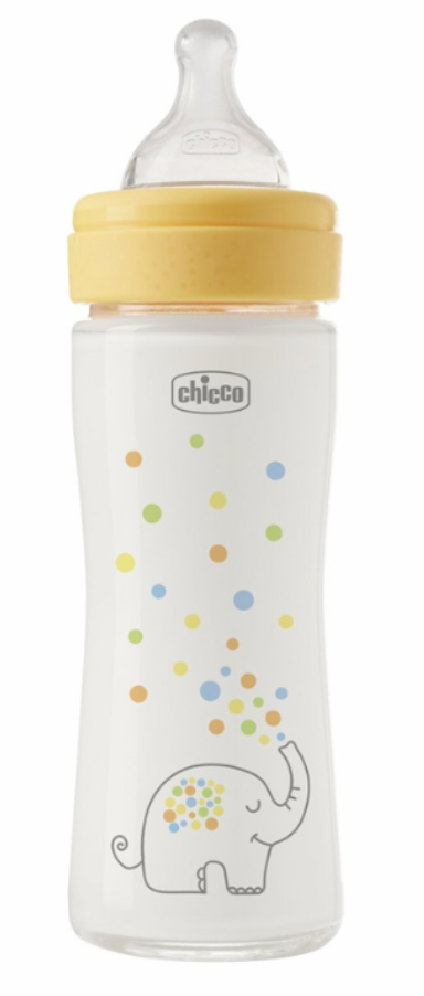 Chicco Biberão Perfect Easy Neutro Vidro 240ml 0M+