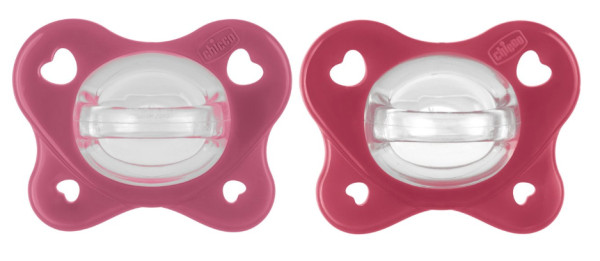 Chicco Chupeta PhysioForma Dual Soft Rosa/Magenta 16-36M x2