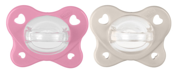 Chicco Chupeta PhysioForma Dual Soft Rosa 6-16M x2