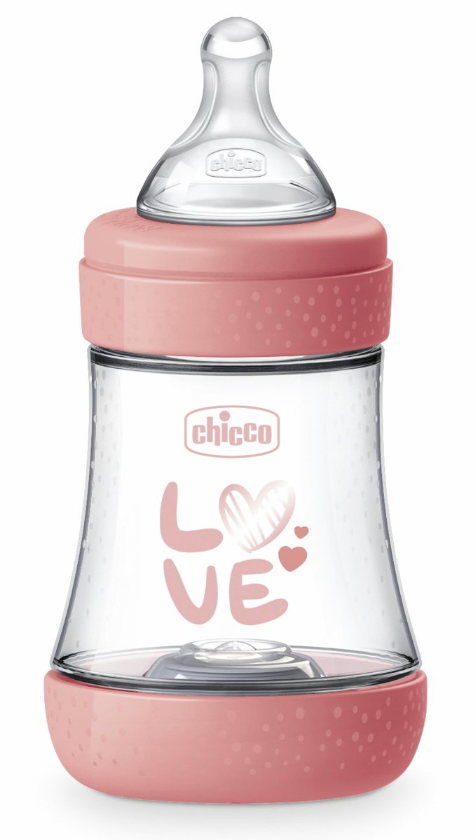 Chicco Biberão Perfect5 Rosa 150ml Fluxo Normal 0M+