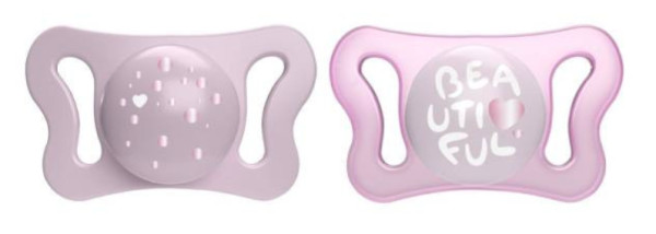 Chicco Chupeta PhysioForma Micrò Rosa 0-2M x2