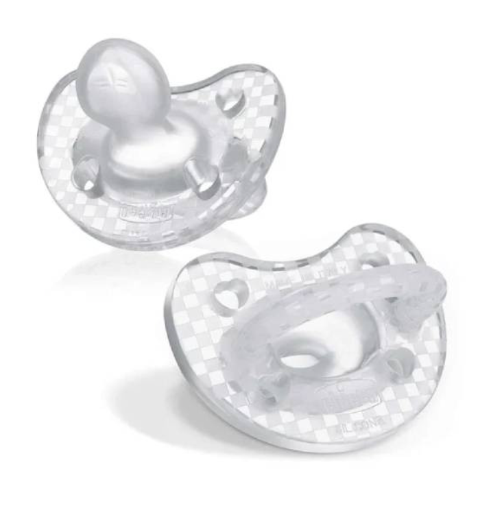 Chicco Chupeta PhysioForma Crystal 2-6M x2