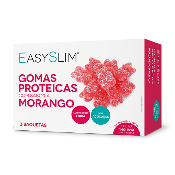 Easyslim Gomas Morango 210g x3