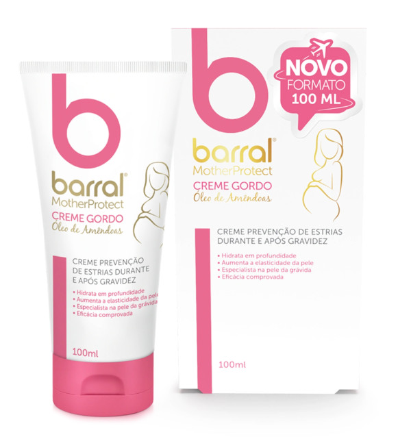 Barral MotherProtect Crema Rica Aceite de Almendras Prevención de Estrías 100ml