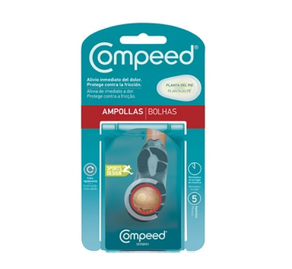 Compeed Sport Penso Bolhas Planta Pé (x5 unidades)