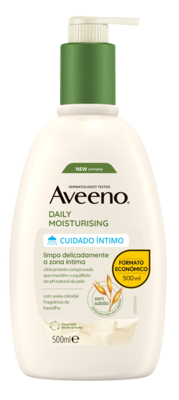 Aveeno Gel Íntimo Hidratante Diario 500ml