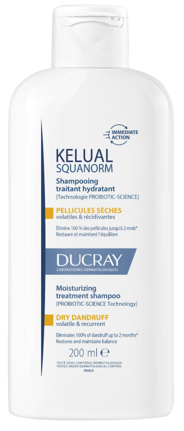 Ducray Kelual-Squanorm Champú Caspa Seca 200ml