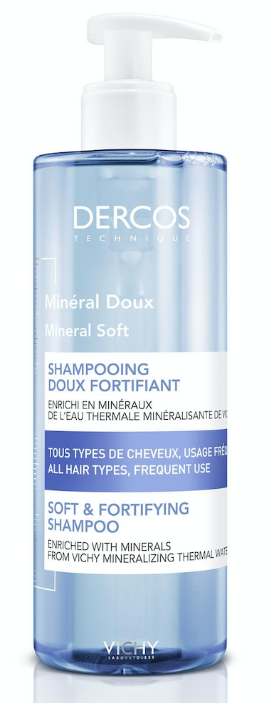 Dercos Champô Mineral Suave Uso Frequente 400ml