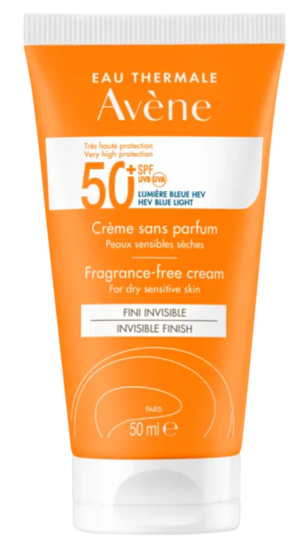 Avène Solar Creme SPF50+ sem Fragrância 50ml