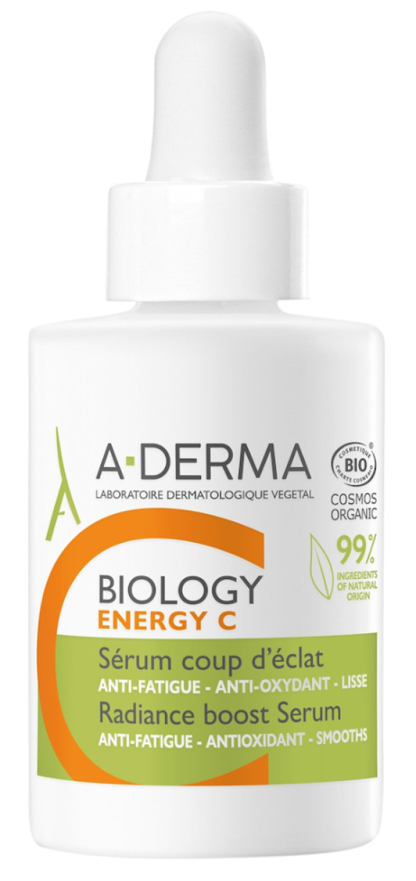 A-Derma Biology Energy C Sérum Intensificador Luminosidade 30ml