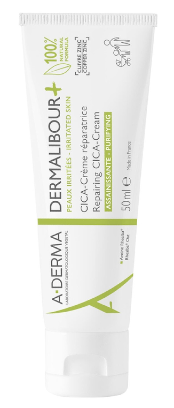 A-Derma Dermalibour+ CICA Creme Reparador Purificante 50ml