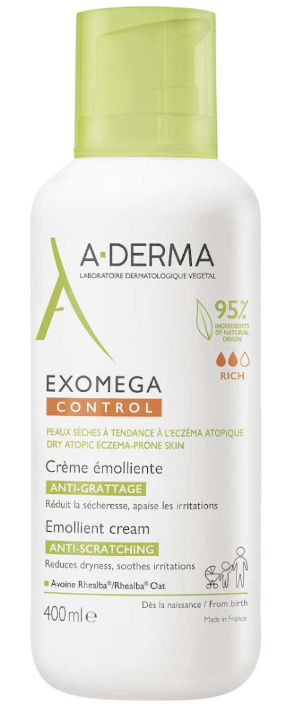 A-Derma Exomega Control Creme Emoliente 400ml