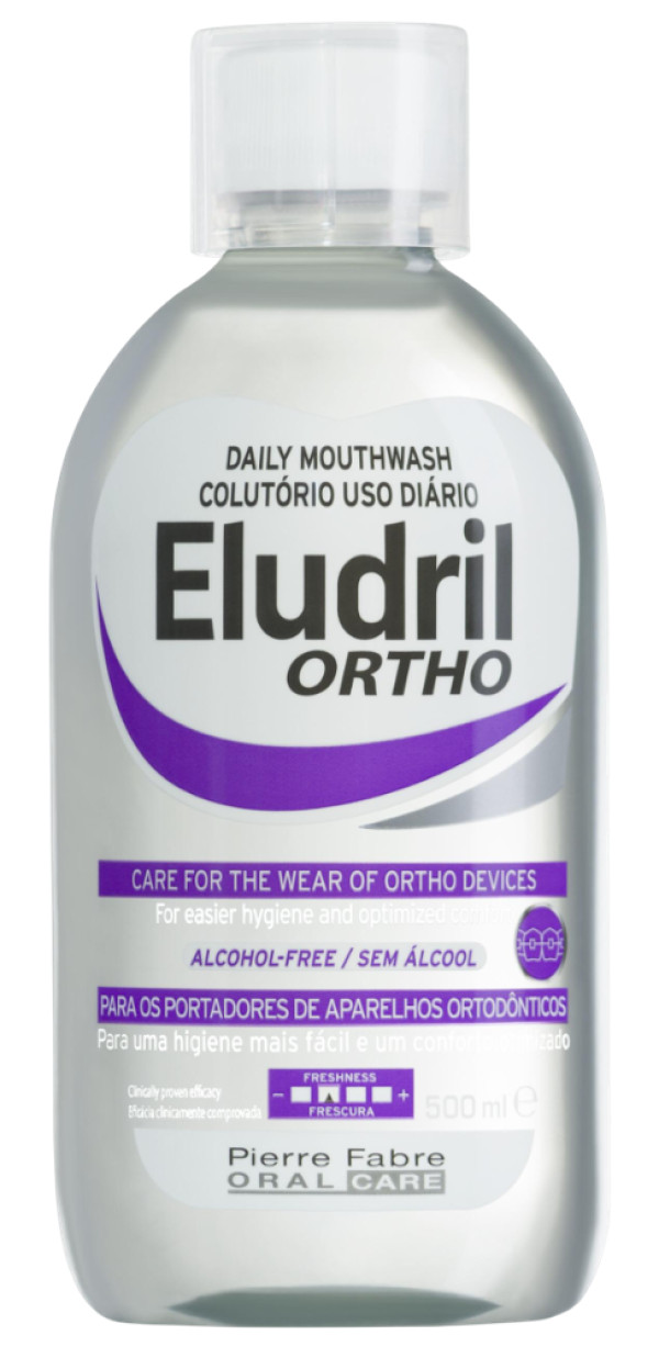 Eludril Ortho Enjuague Bucal Ortodóntico Diario 500ml