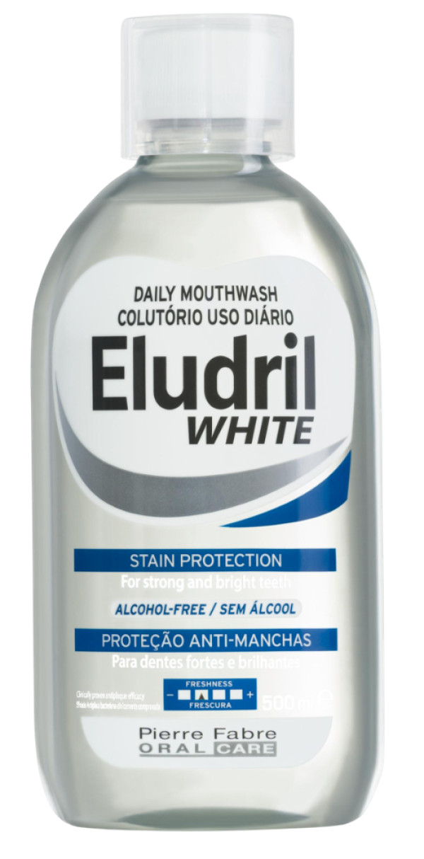 Eludril White Enjuague Bucal Blanqueador 500ml