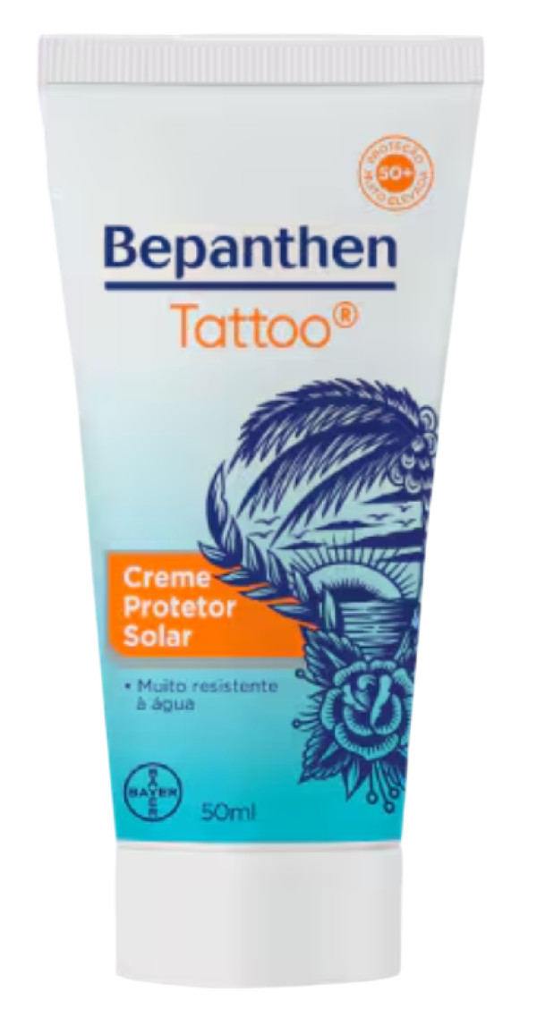 Bepanthen Crema Protector Solar para Tatuajes SPF50+ 50ml