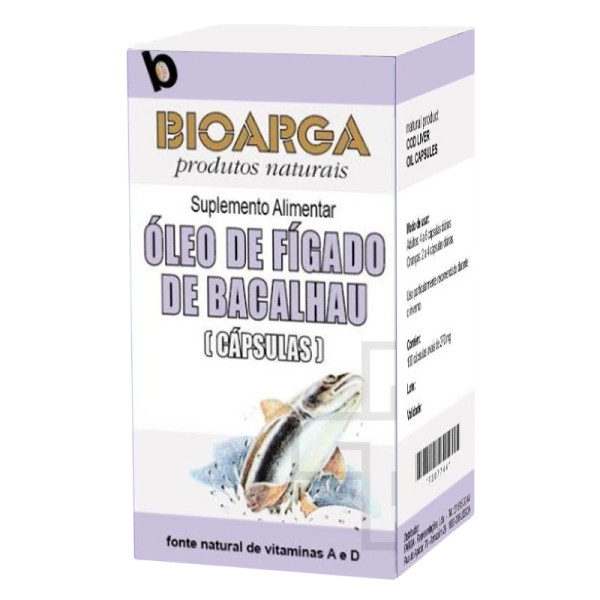 Bioarga Aceite de Hígado de Bacalao (100 Cápsulas)