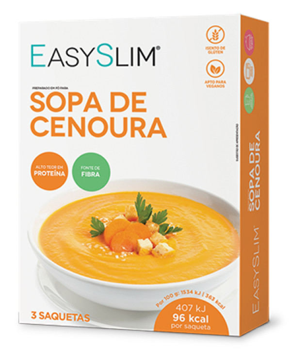 EasySlim Sopa Zanahoria 3x79,5g