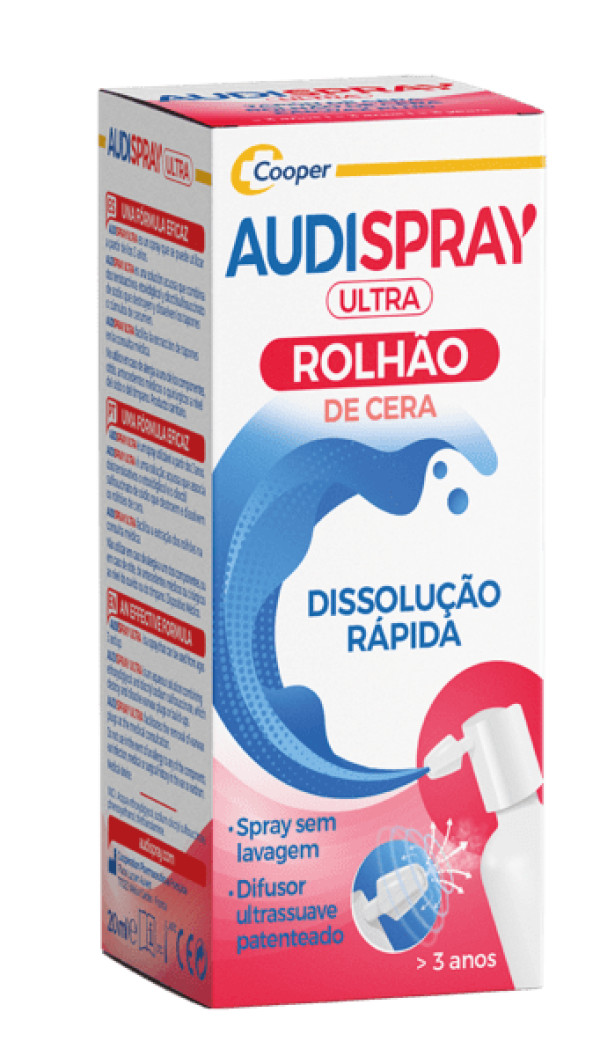 Audispray Ultra Solução Otológica - 20ml