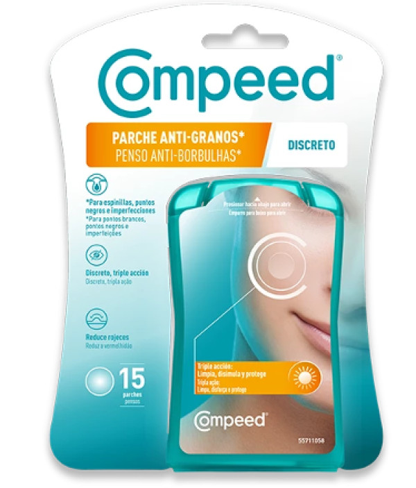Compeed Penso Anti-Borbulhas Discreto x15