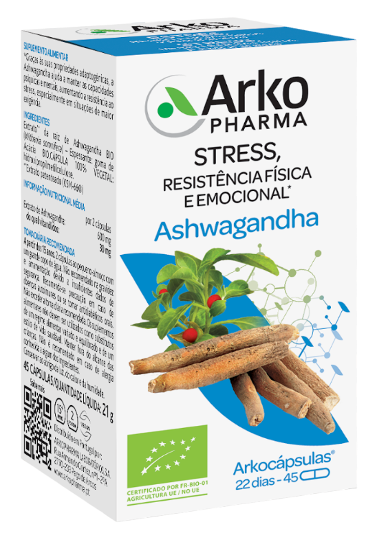 Arkocápsulas Ashwagandha BIO (45 cápsulas)