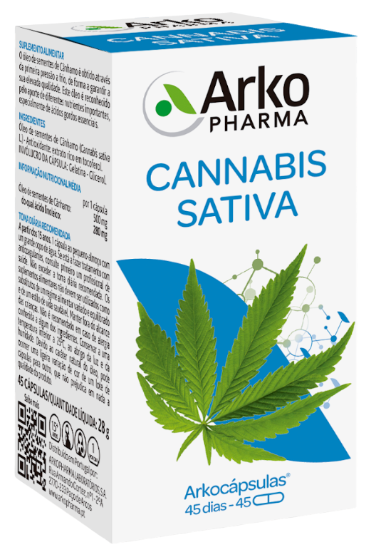 Arkocápsulas Cannabis Sativa (45 Cápsulas)
