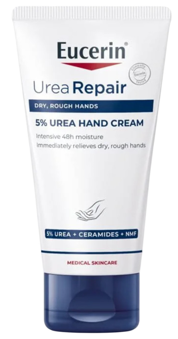 Eucerin Urea Repair Creme Mãos 5% Ureia 75ml