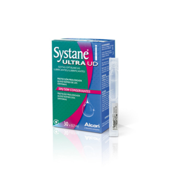 Systane Ultra Gotas Oftálmicas Lubrificantes em Unidoses - 0,7ml (pack de 30 unidades)