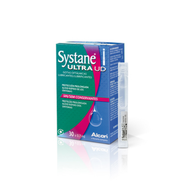 Systane Ultra Gotas Oftálmicas Lubrificantes em Unidoses - 0,7ml (pack de 30 unidades)