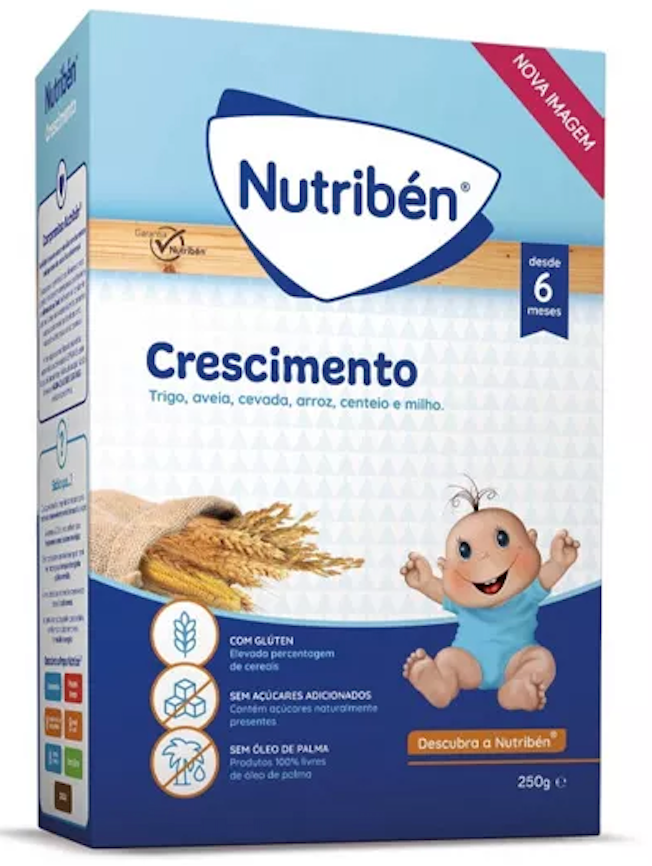 Nutribén Papilla No Láctea Crecimiento 6M+ 250g