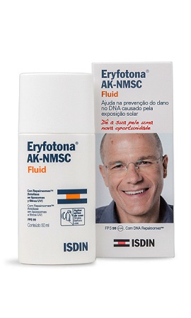 ISDIN Eryfotona AKNMSC SPF100+ 50ML - Creme de proteção solar líquido