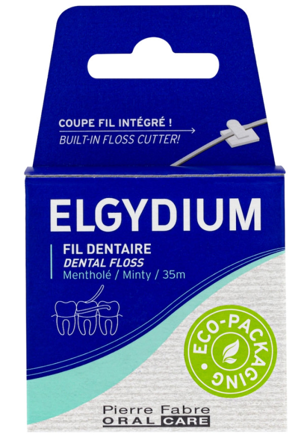 Elgydium Eco Fio Dentário Menta 35m