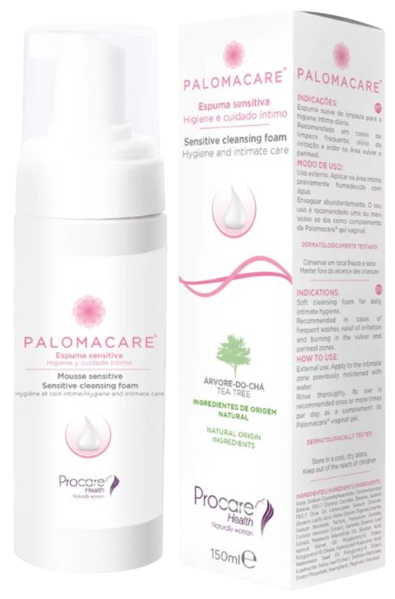Palomacare Espuma Sensitiva Vulvo-Vaginal 150ml