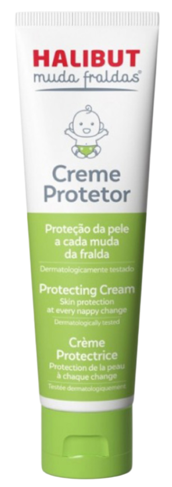 Halibut Muda Fraldas Creme Protetor 50g