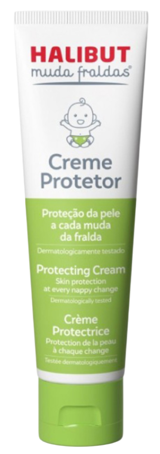 Halibut Muda Fraldas Creme Protetor 50g