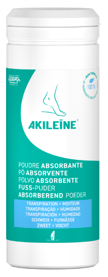 Akileine Polvo Absorbente Antitranspirante 75g