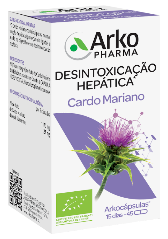 Arkocápsulas Cardo Mariano BIO (45 Cápsulas)