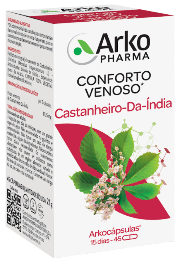 Arkocápsulas Castaño de Indias (45 Cápsulas)