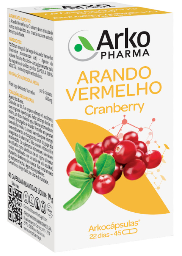 Arkocápsulas Arándano Rojo (45 Cápsulas)