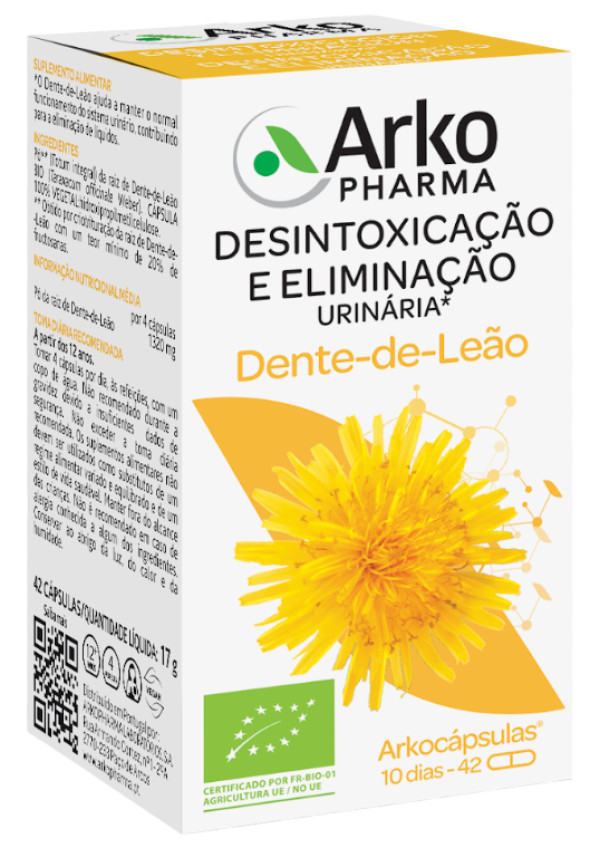 Arkocápsulas Dente-de Leão BIO (42 Cápsulas)