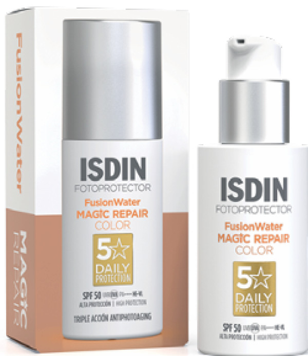 ISDIN Fusion Water Magic Age Repair Com Cor Spf50 50ml