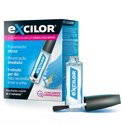Solução Antifúngica para Unhas Excilor - 3,3ml