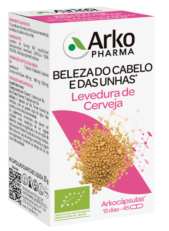 Arkocápsulas Levedura Cerveja BIO (45 Cápsulas)