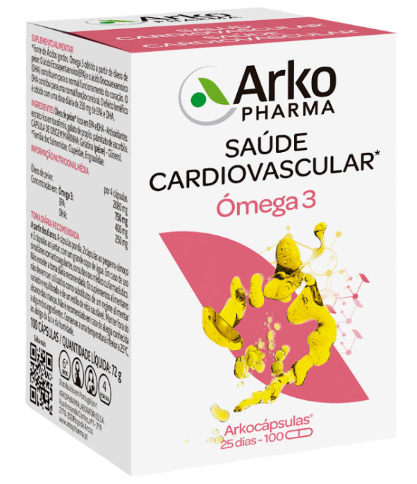 Arkocápsulas Omega 3 Cápsulas (100 unidades)